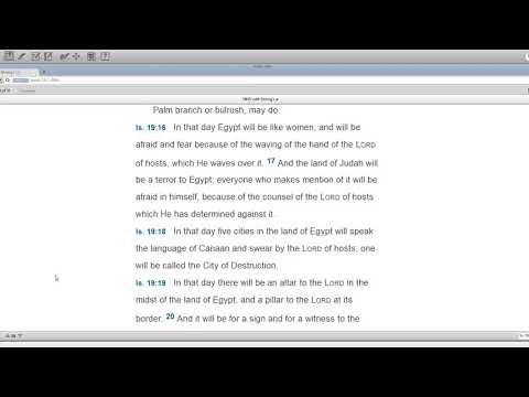 Featured image for “Isaiah 19-20”